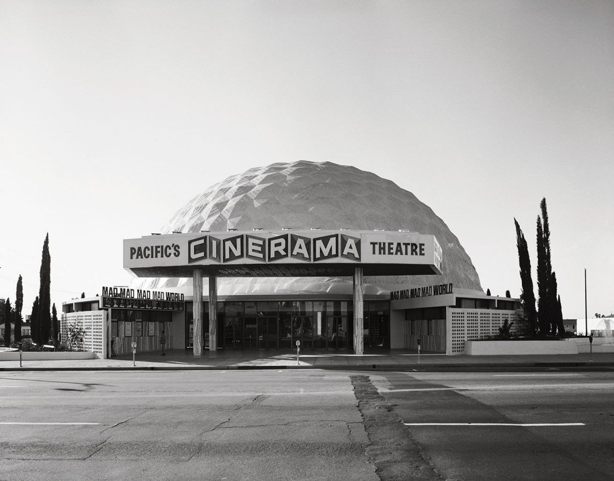 Welton Becket & Associates, Cinerama Dome, Hollywood, 1963