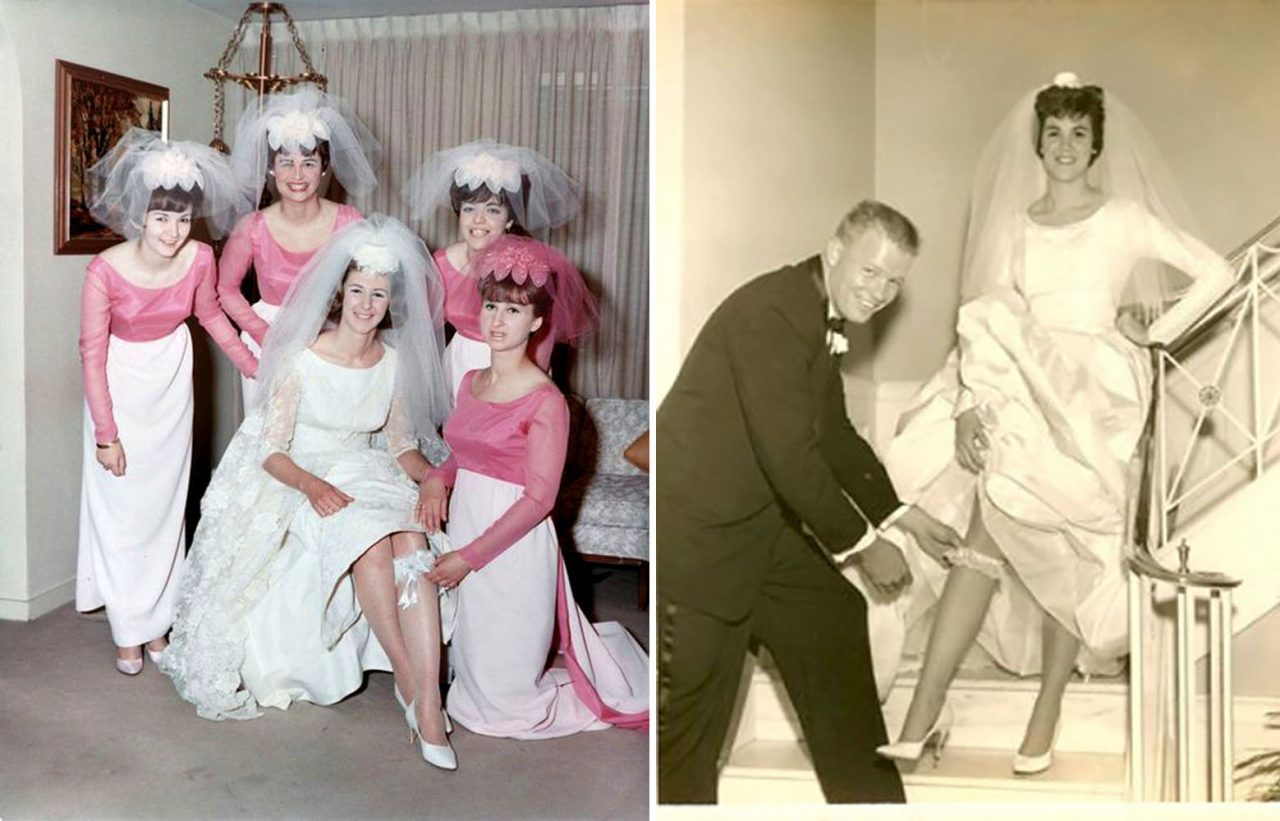 The Garter Toss: Vintage Photographs Of A Wedding Tradition - Flashbak