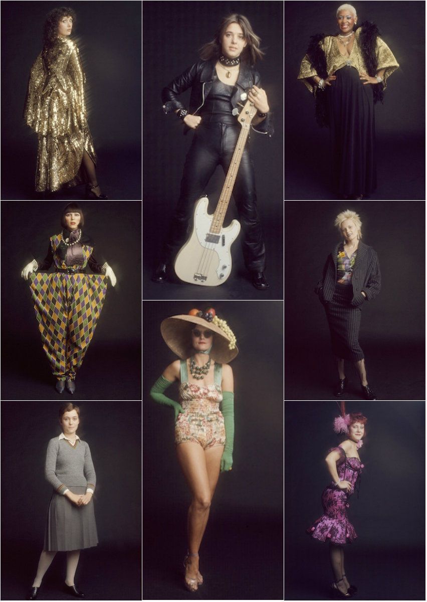 Outtakes of the eight women featured in London Belles, published in the December 7 1973 issue of West One magazine. Photography © John Bishop. No reproduction without permission