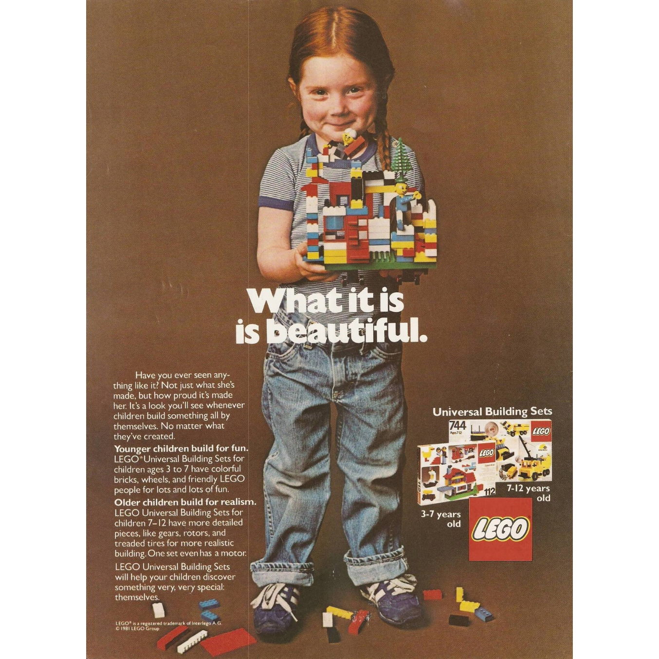 LEGO Marketing Materials From the 1960s-1980s Encouraged Boys and Girls to Build Together Flashbak