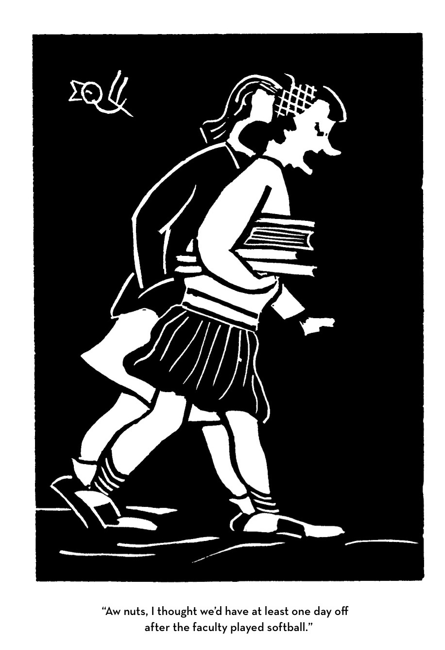 Flannery O’Connor cartoon art 