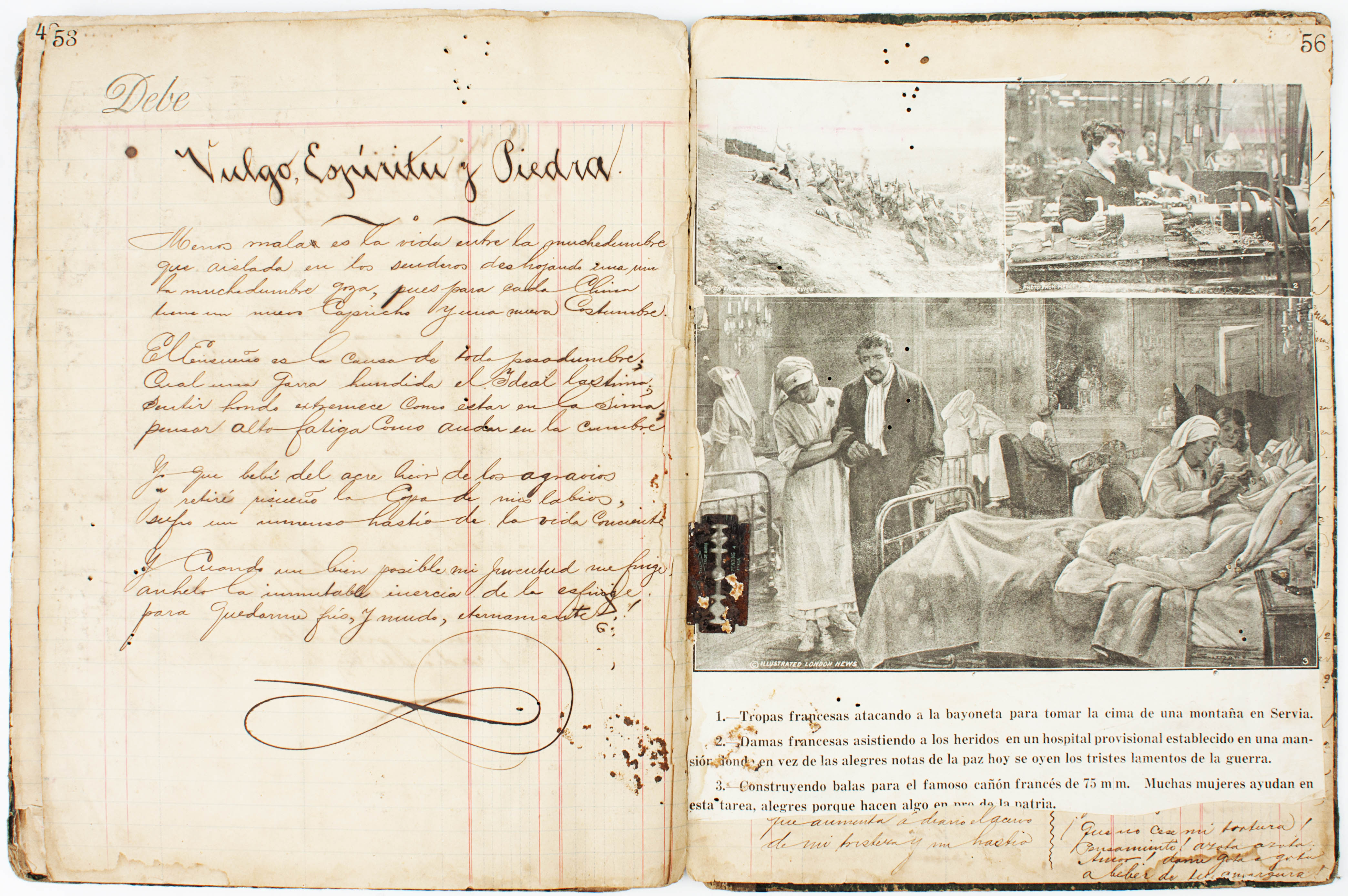 First World War scrapbook VEnezuela