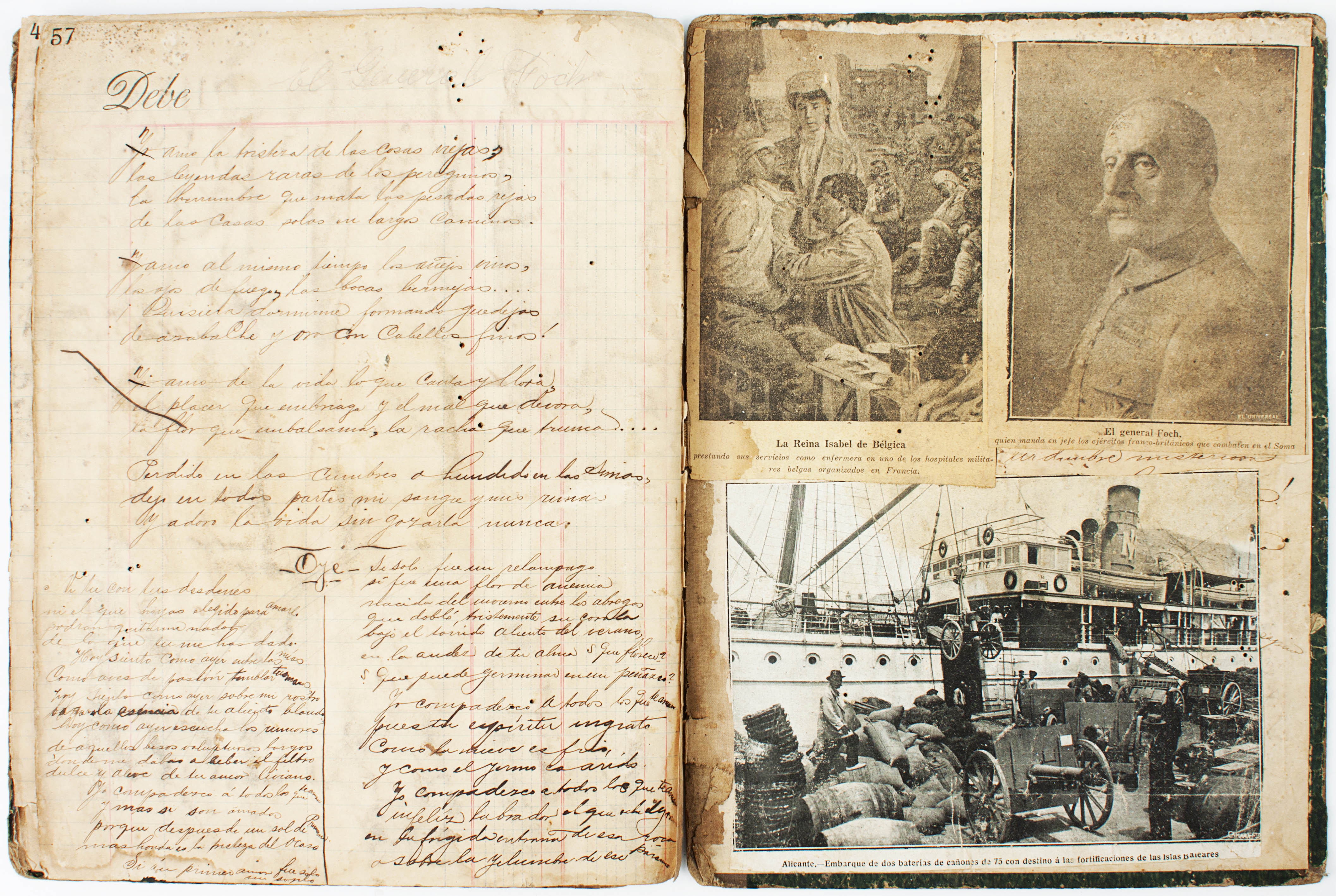 First World War scrapbook VEnezuela