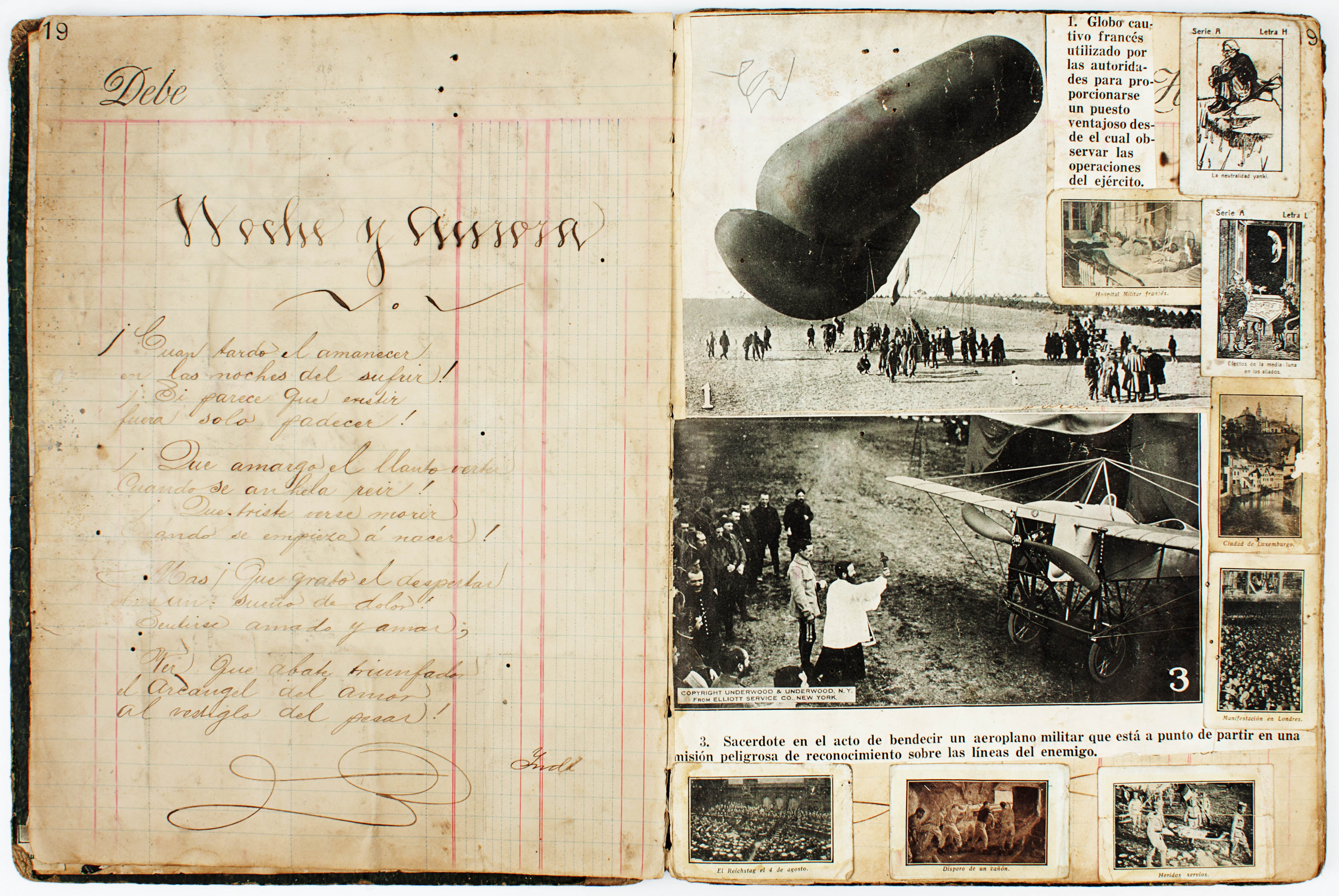 First World War scrapbook VEnezuela