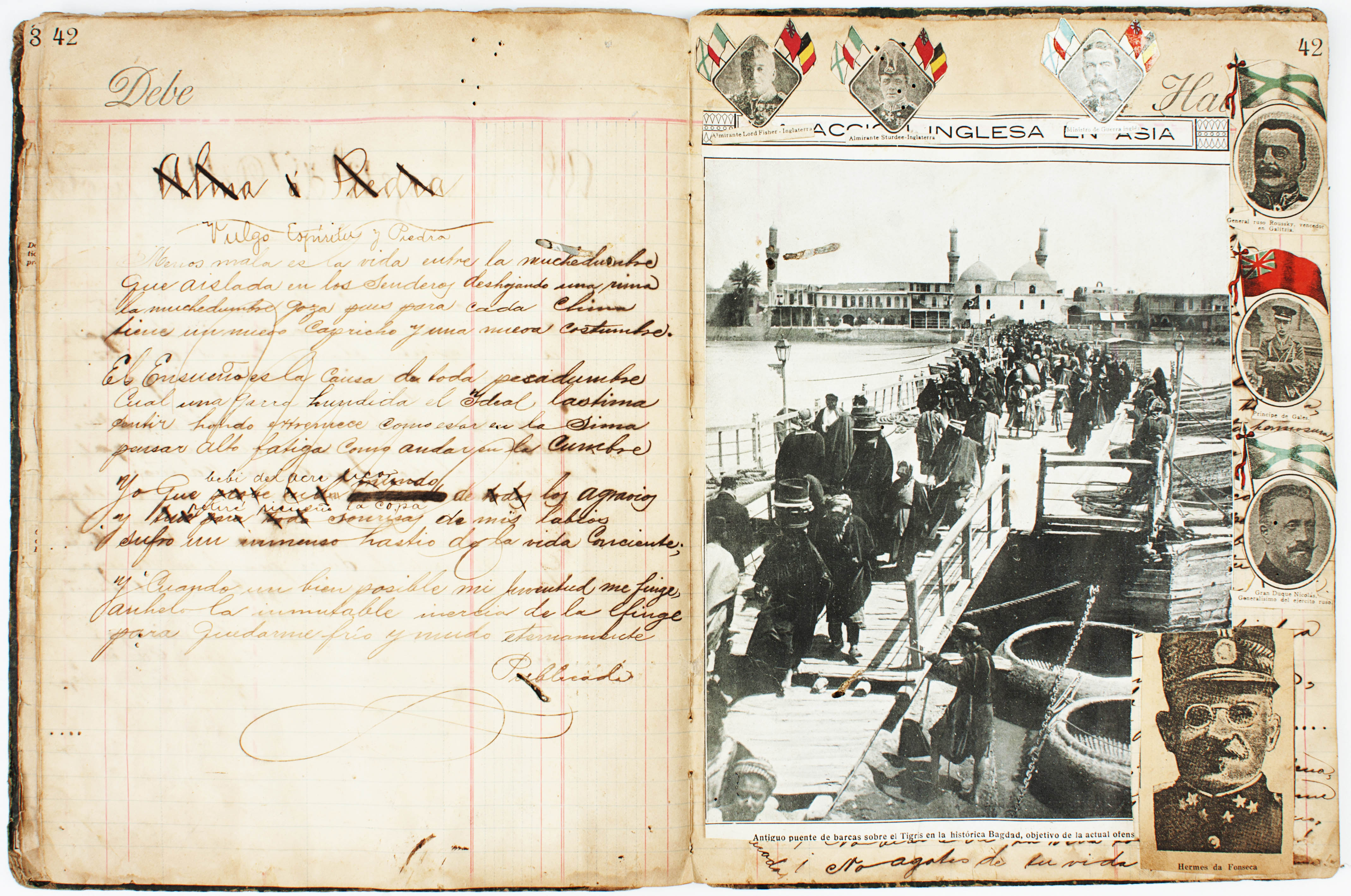 First World War scrapbook VEnezuela