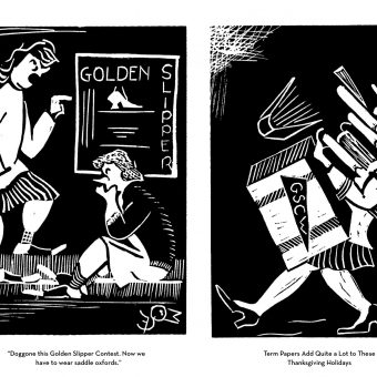 Flannery O'connor: The Cartoons ハードカバー on Flannery O'Connor: The Cartoons edited by Kelly Gerald