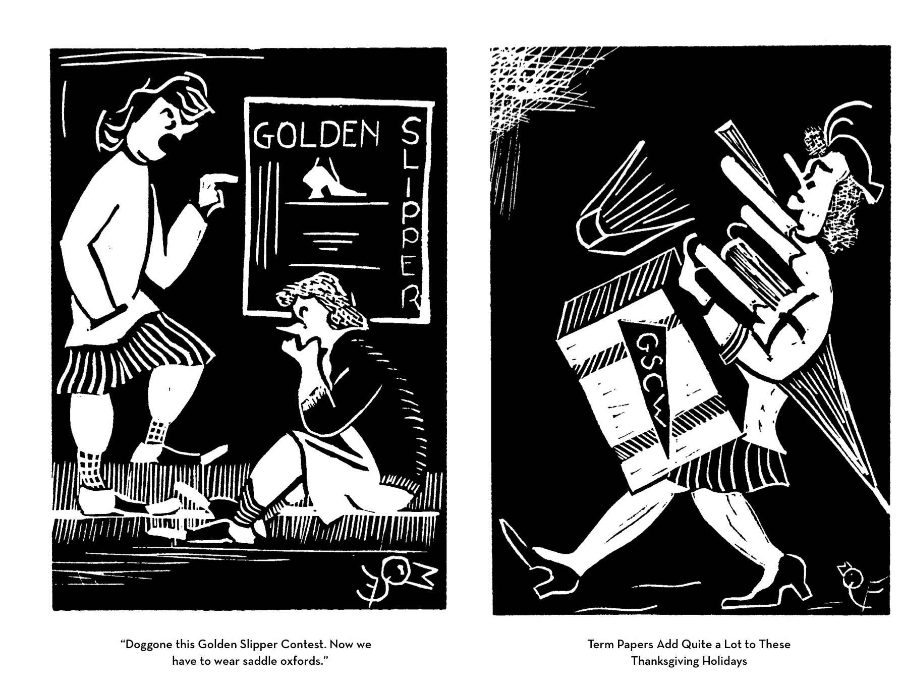 Flannery O’Connor cartoon art 