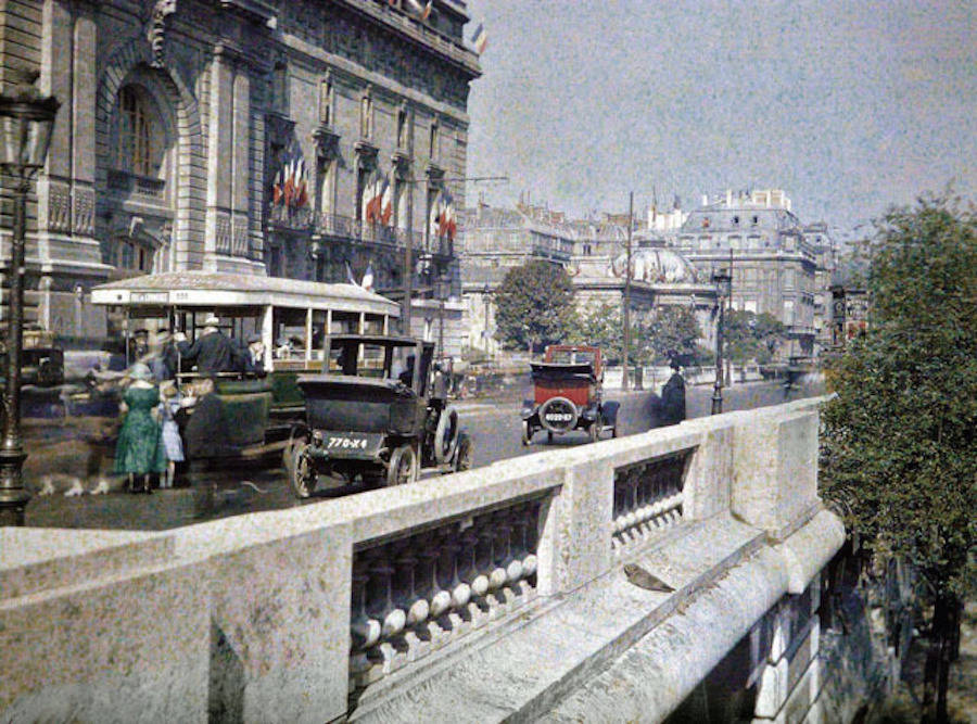 Paris 1914 autochrome La Belle Epoque