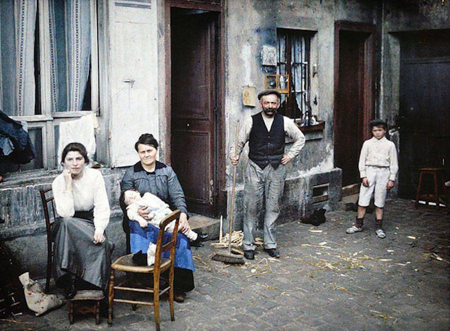 Paris 1914 autochrome La Belle Epoque