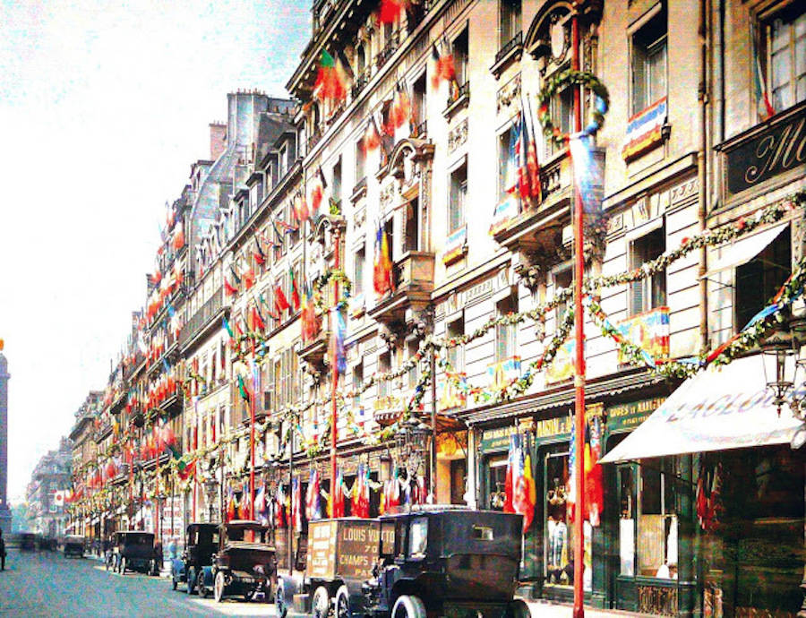 Paris 1914 autochrome La Belle Epoque