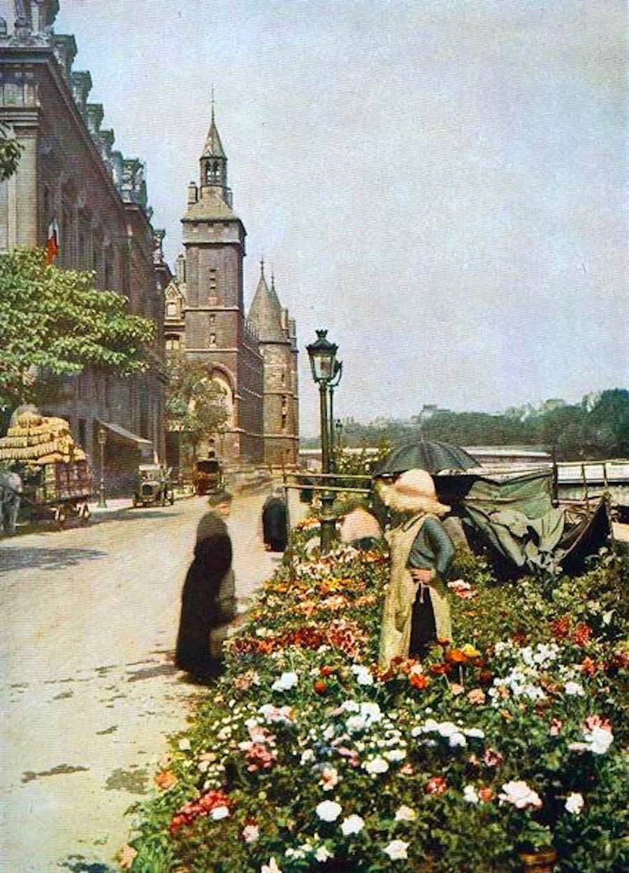 Paris 1914 autochrome La Belle Epoque