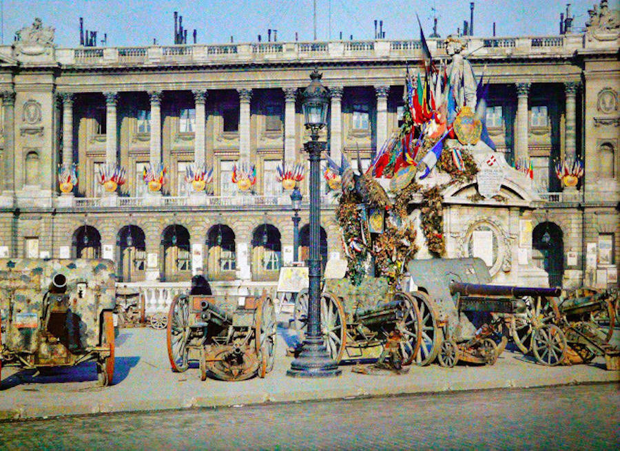 Paris 1914 autochrome La Belle Epoque