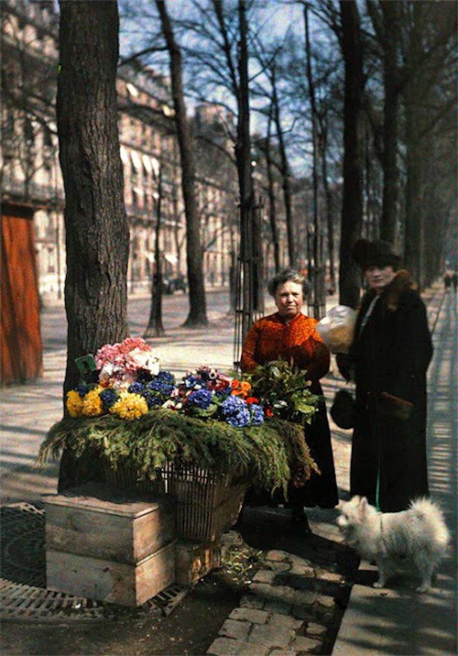 Paris 1914 autochrome La Belle Epoque