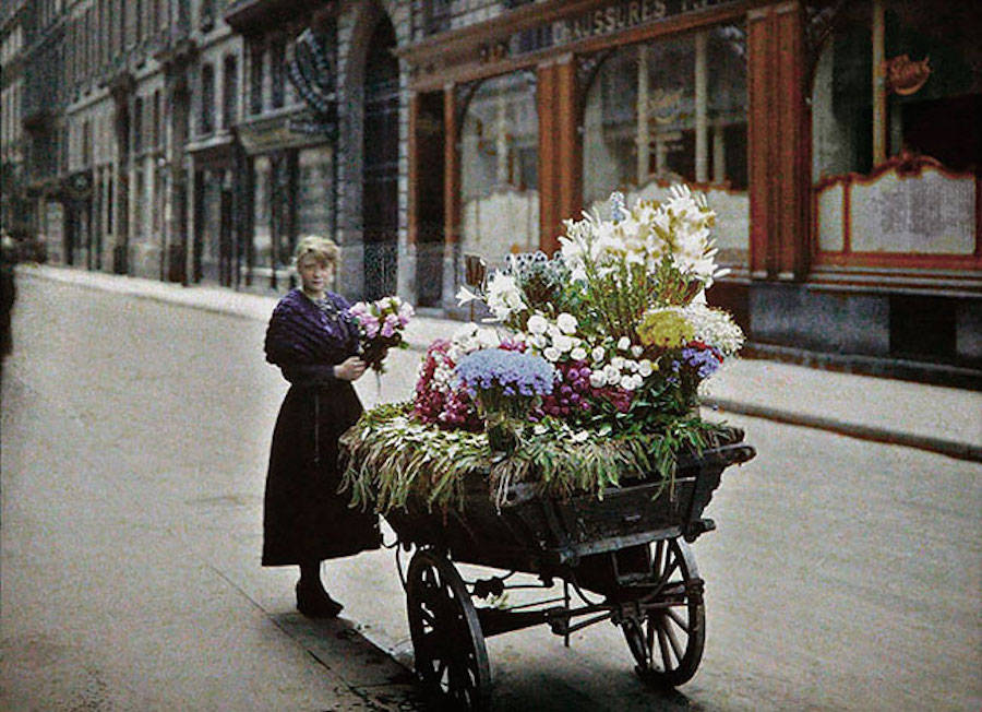 Paris 1914 autochrome La Belle Epoque