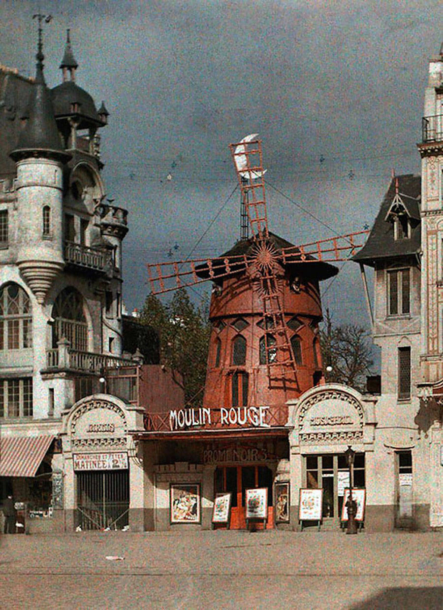 Paris 1914 autochrome La Belle Epoque