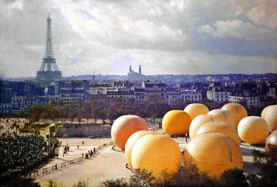 Paris 1914 autochrome La Belle Epoque