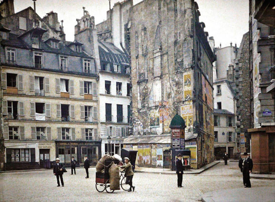 Paris 1914 autochrome La Belle Epoque