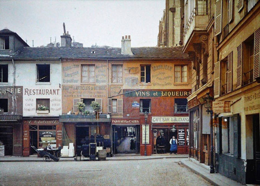 Paris 1914 autochrome La Belle Epoque