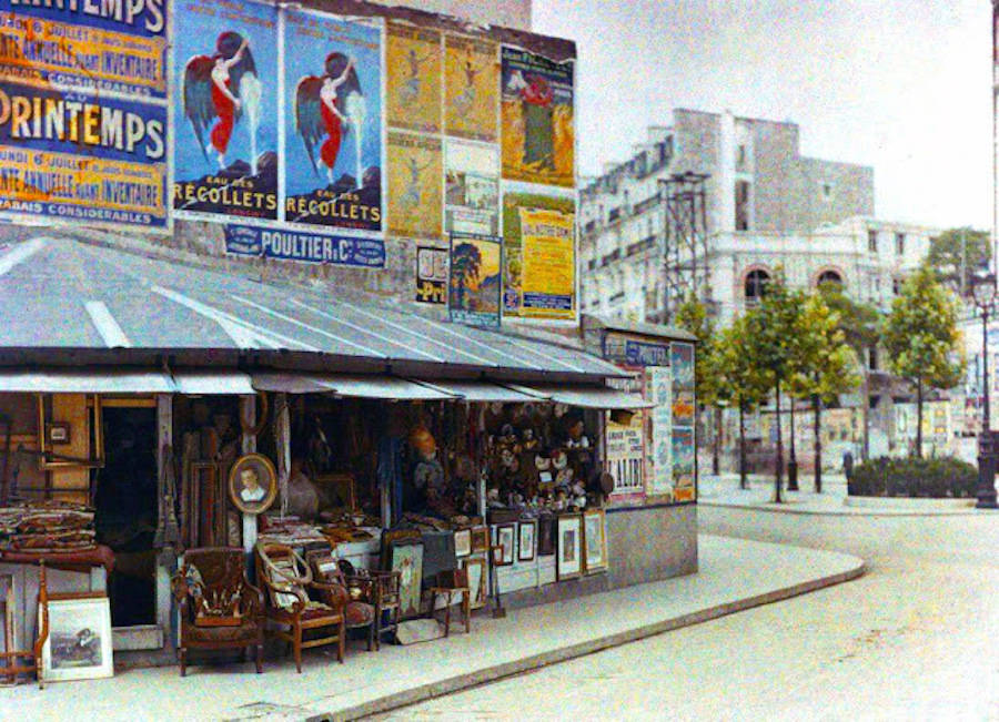 Paris 1914 autochrome La Belle Epoque