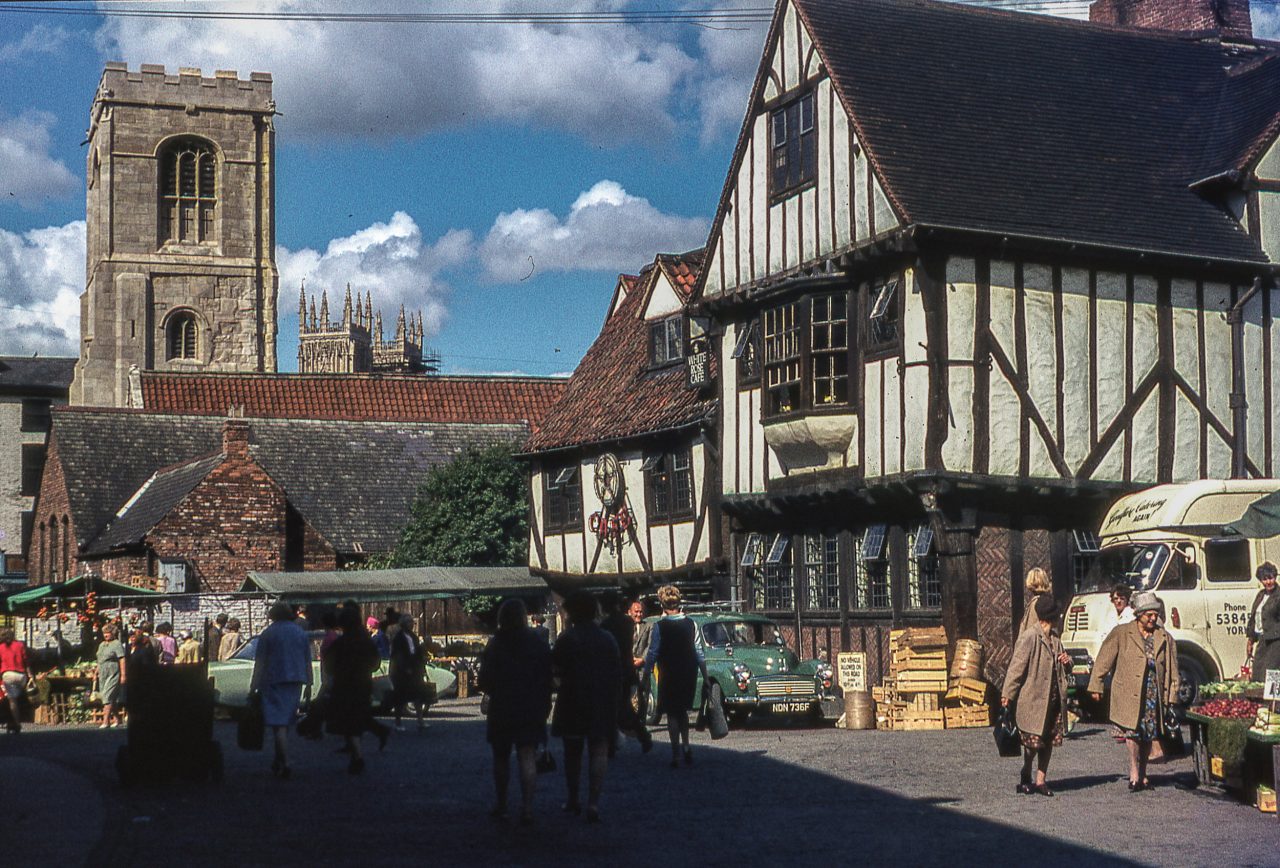 York England 1968 snapshot colour slide