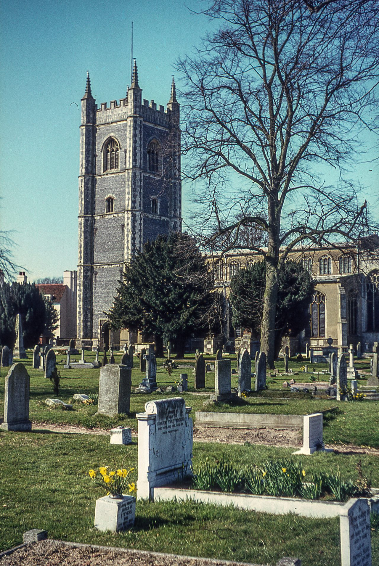 York England 1968 snapshot colour slide