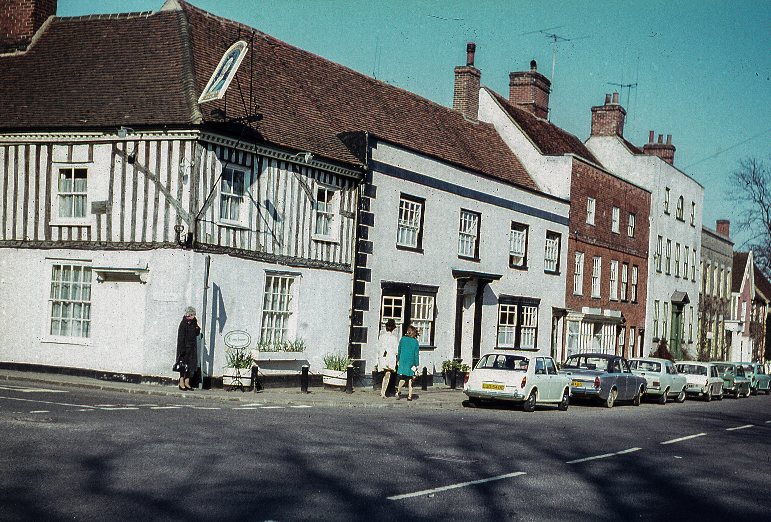 York England 1968 snapshot colour slide