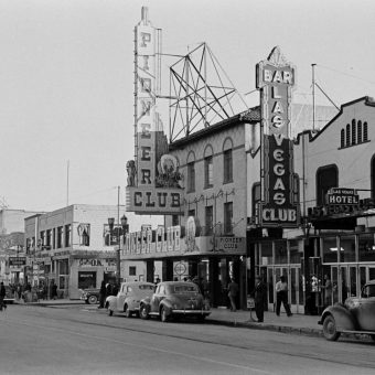 Downtown Las Vegas in 1942 - Flashbak