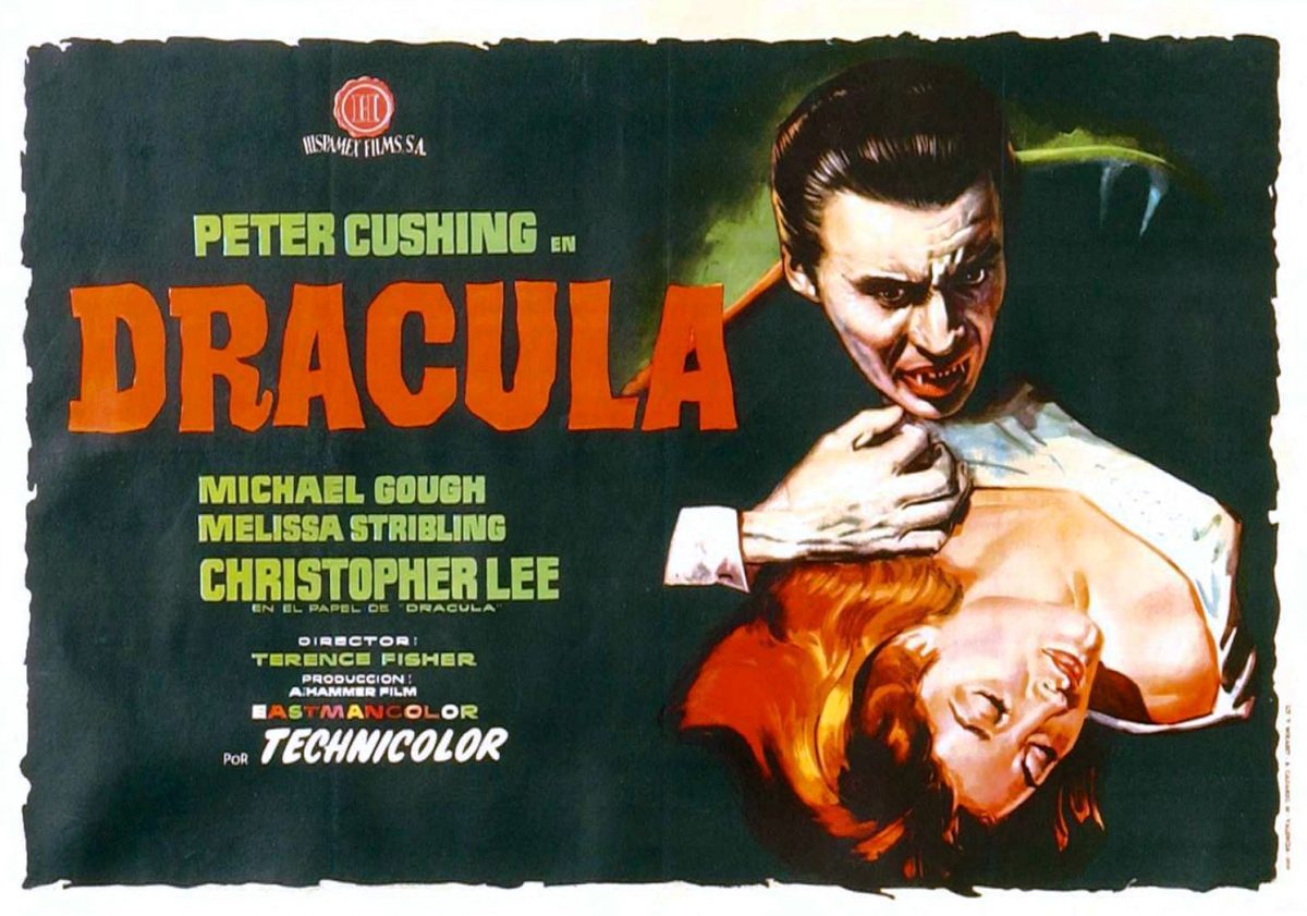 Dracula (Vintage Cinema / Retro Movie Theatre Poster / Horror & Sci-Fi)