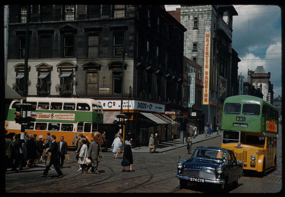 June 19, 1961 - Hope & Sauchiehall Streets Glasgow