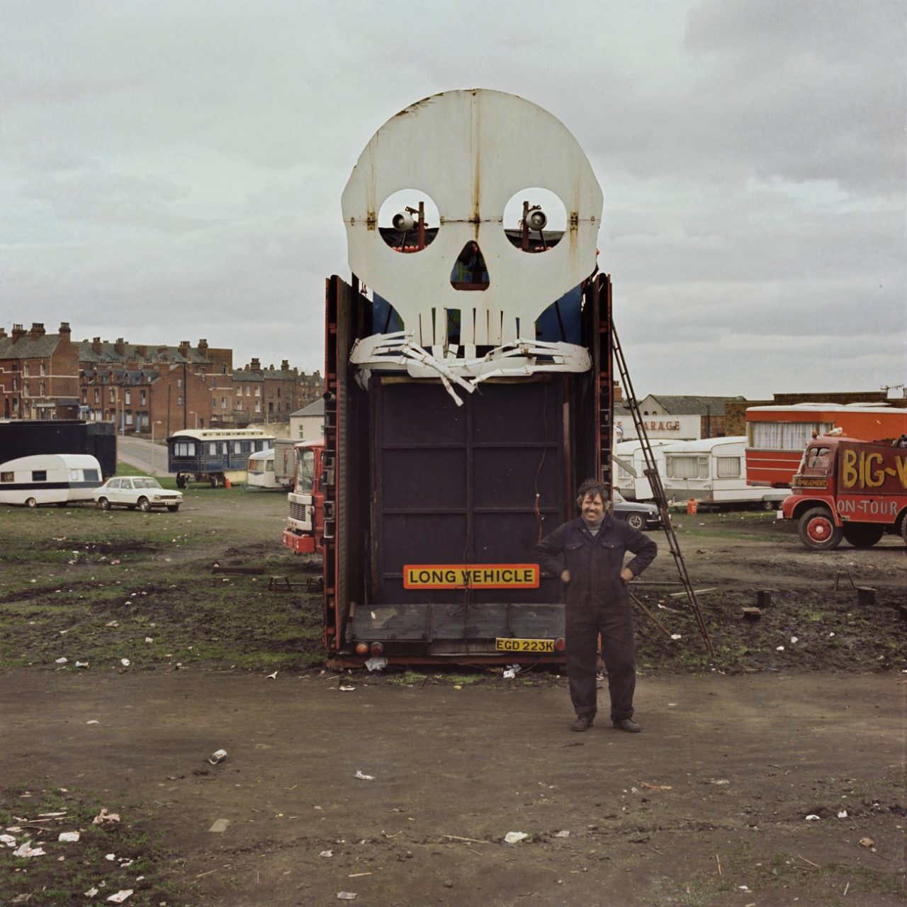 Francis Craven on Woodhouse Moor, Leeds in April 1979