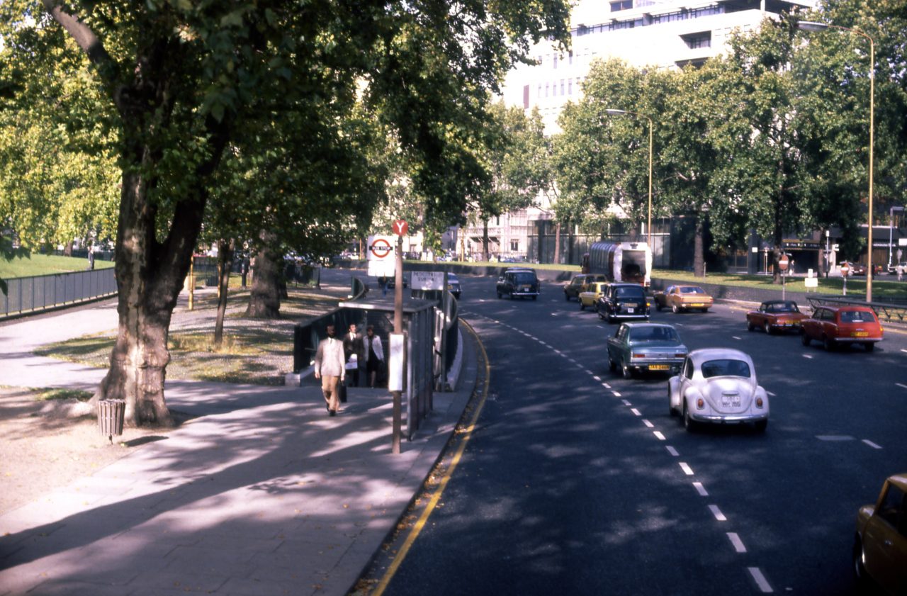 London 1977 1970s October snapshots Kodachrome