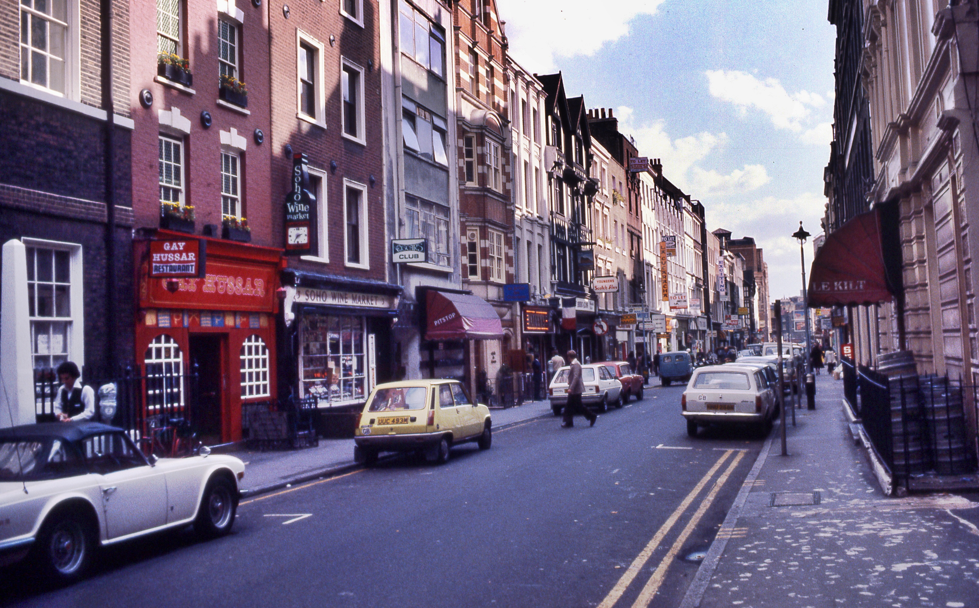 London 1977 1970s October snapshots Kodachrome