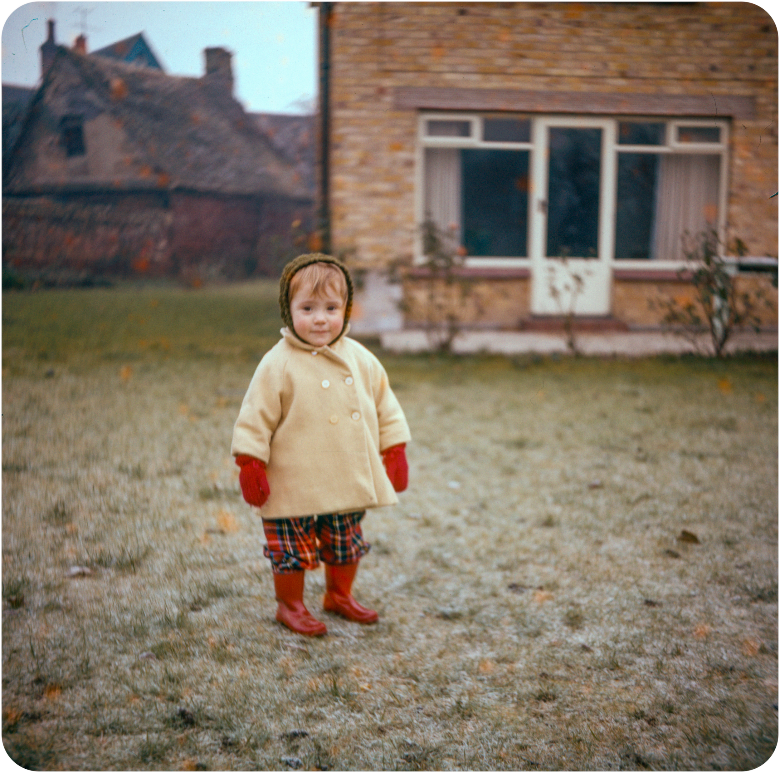 Girl in garden - St. Ives - Circa 1960
