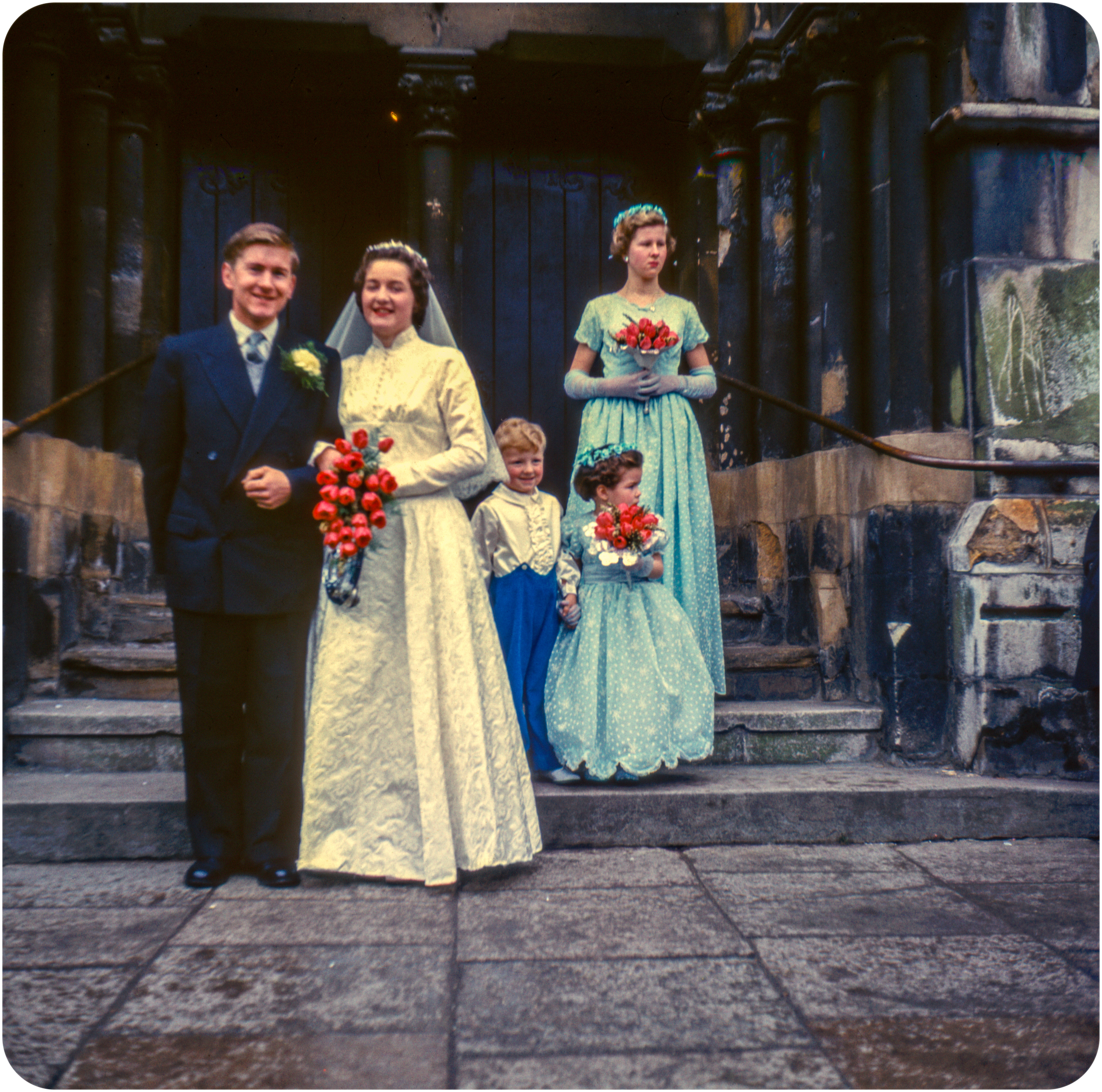 Brian & Daphne's Wedding - St. Ives - April 4th 1958