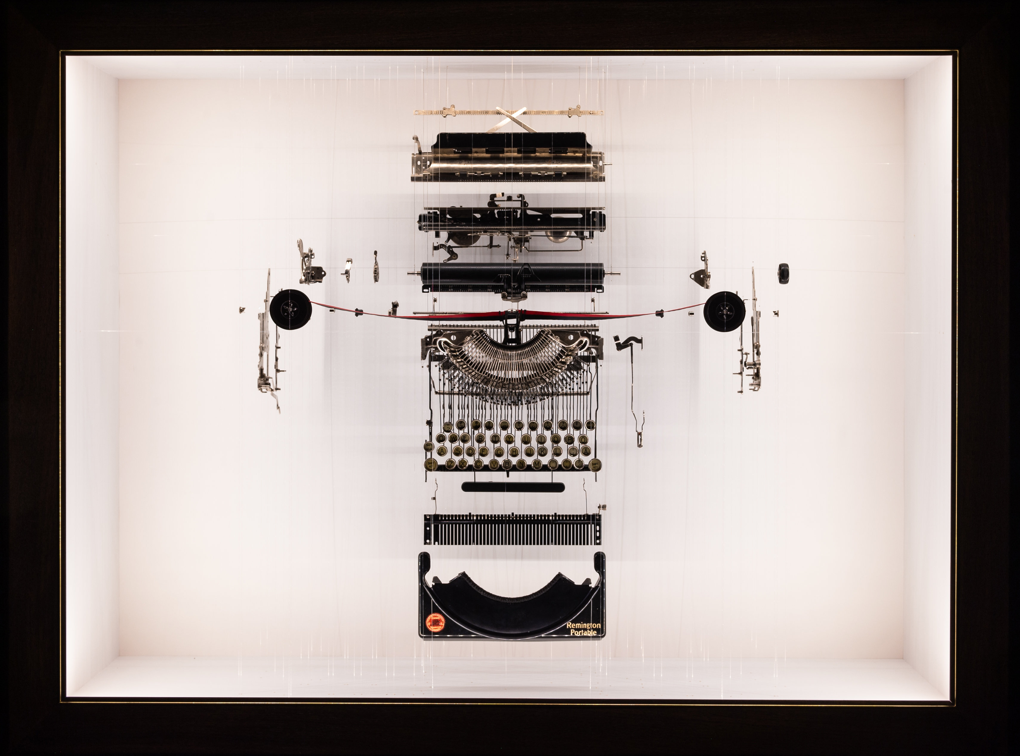 typewriter John A. Peralta sewing machine