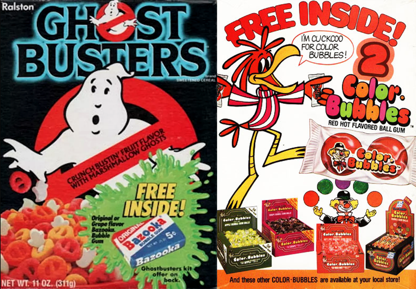 Cereal Box Prizes From The 1970s And 1980s Flashbak. best cereal box design...