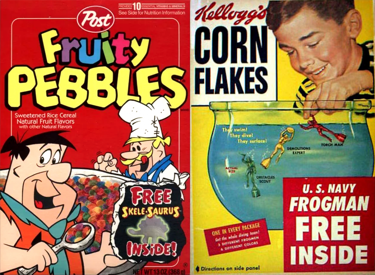 Cereal Box Prizes from the 1970s and 1980s Flashbak