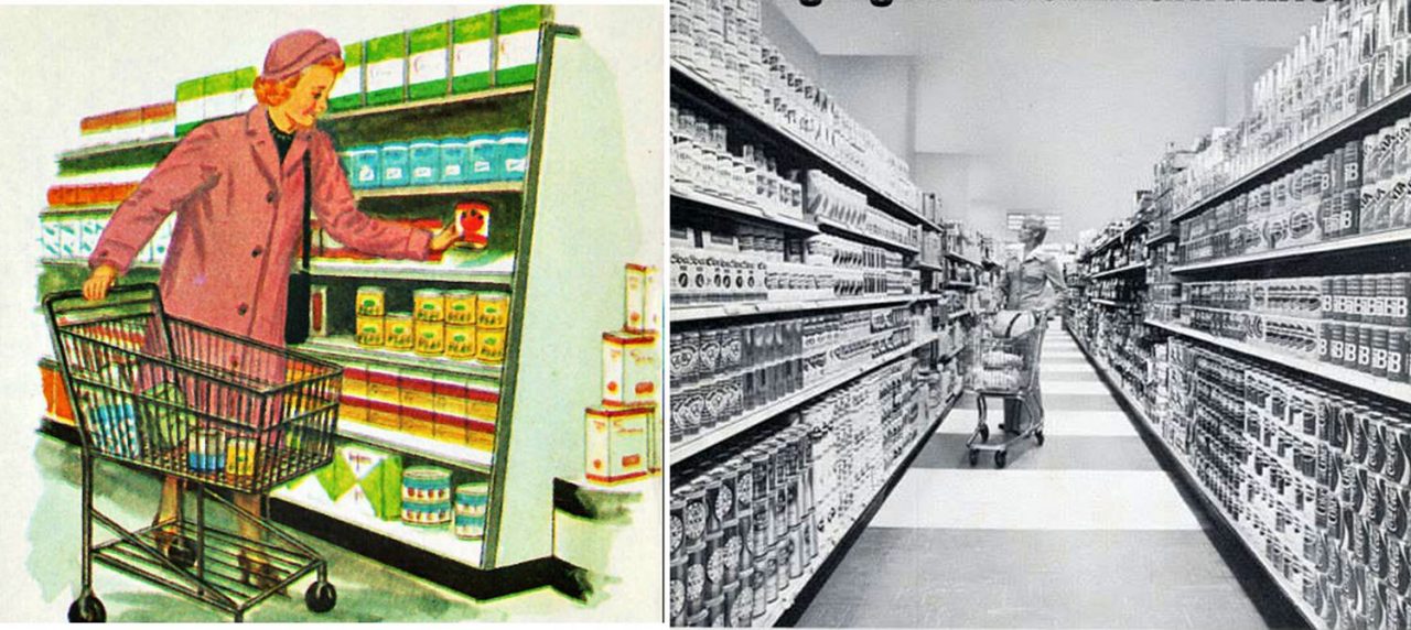 vintage grocery store