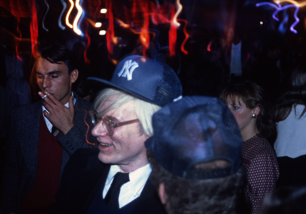 Andy Warhol at Studio 54 - NYC 1978