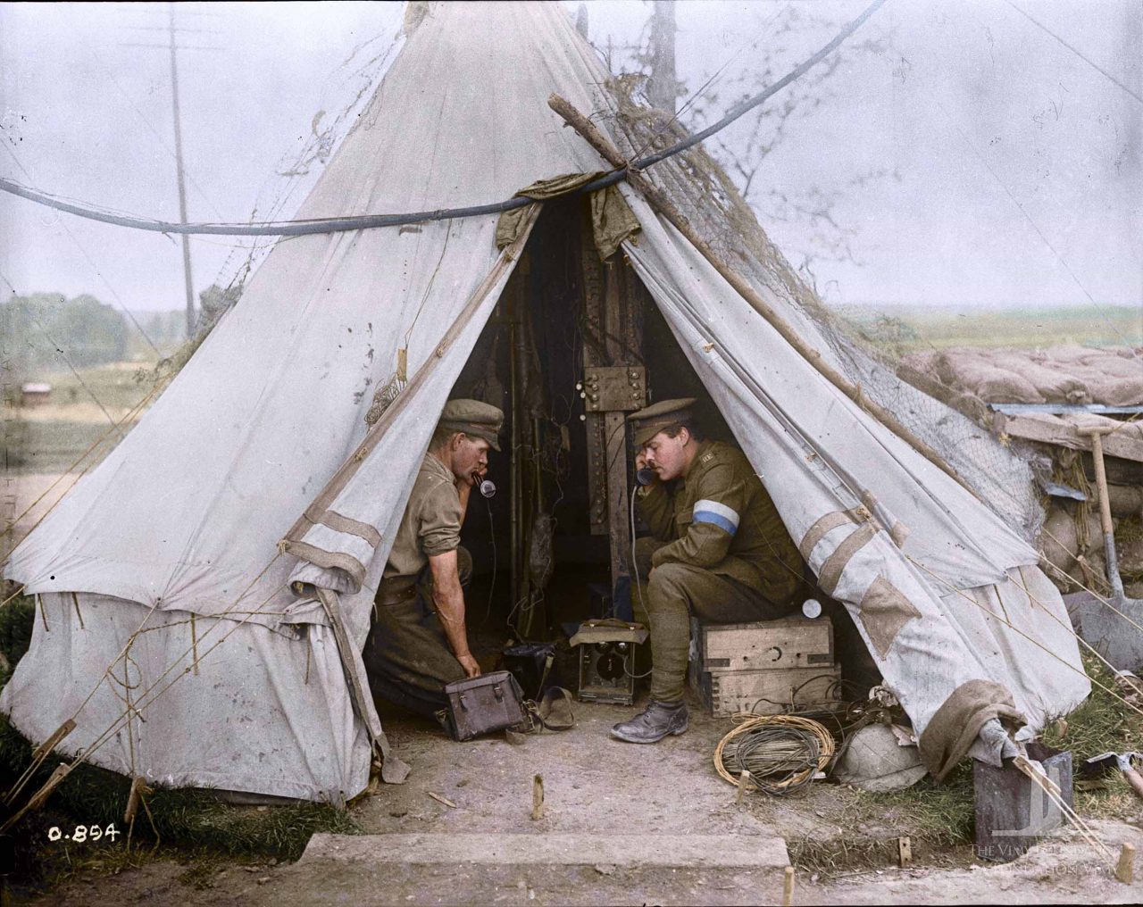 World War 1 Great War colour color Canada