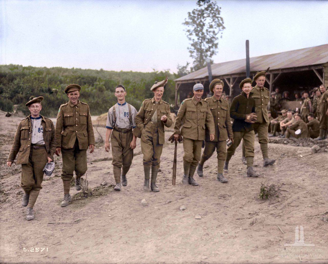 World War 1 Great War colour color Canada