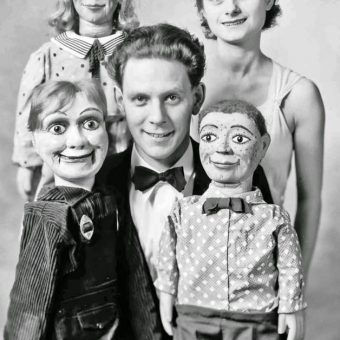15 Vintage Found Photographs of Creepy Dolls