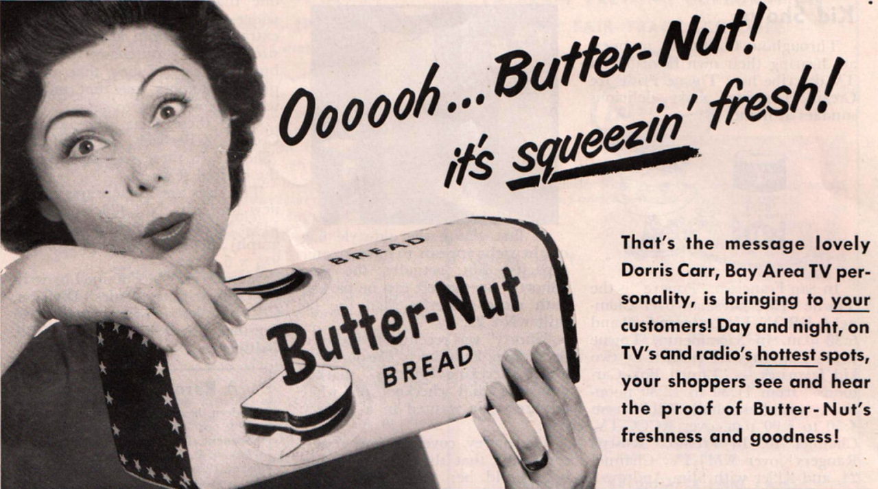 oooo face adverts sexism advert butter nut