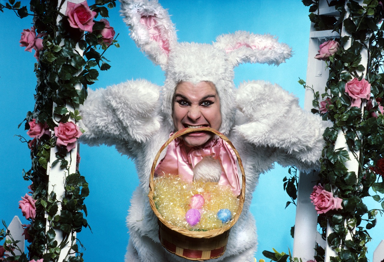 Ozy Osbourne easter bunny