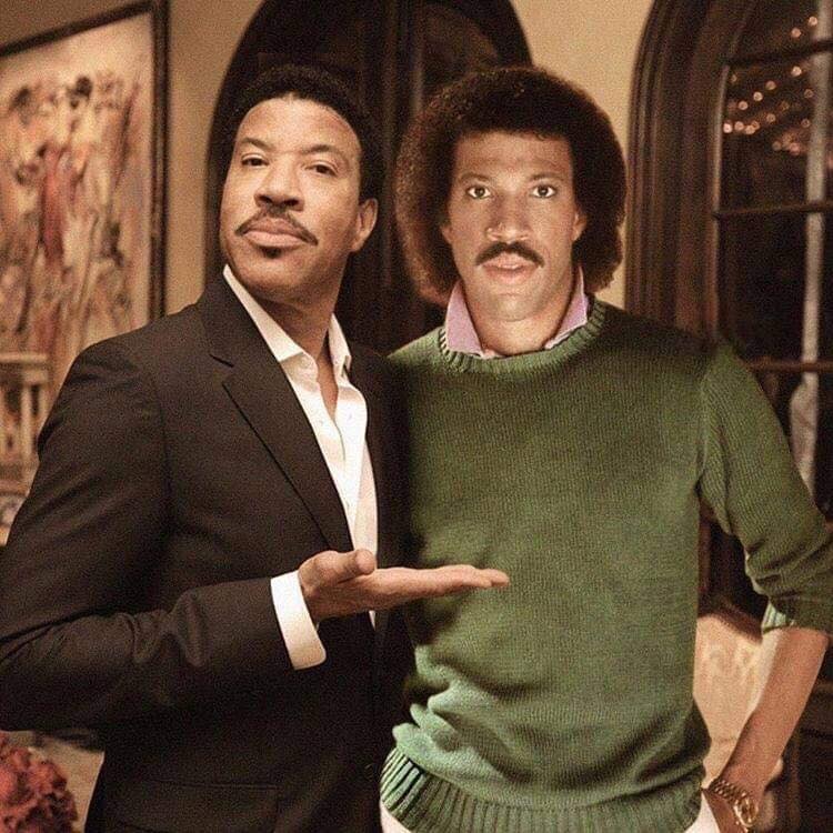 pop stars then and now Lionel Richie
