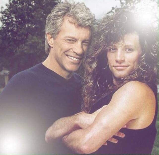 pop stars then and now Bon Jovi