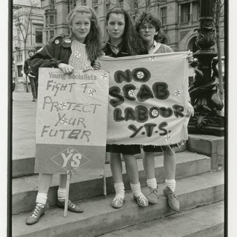 Great Photos of the Liverpool School Strike of 1985