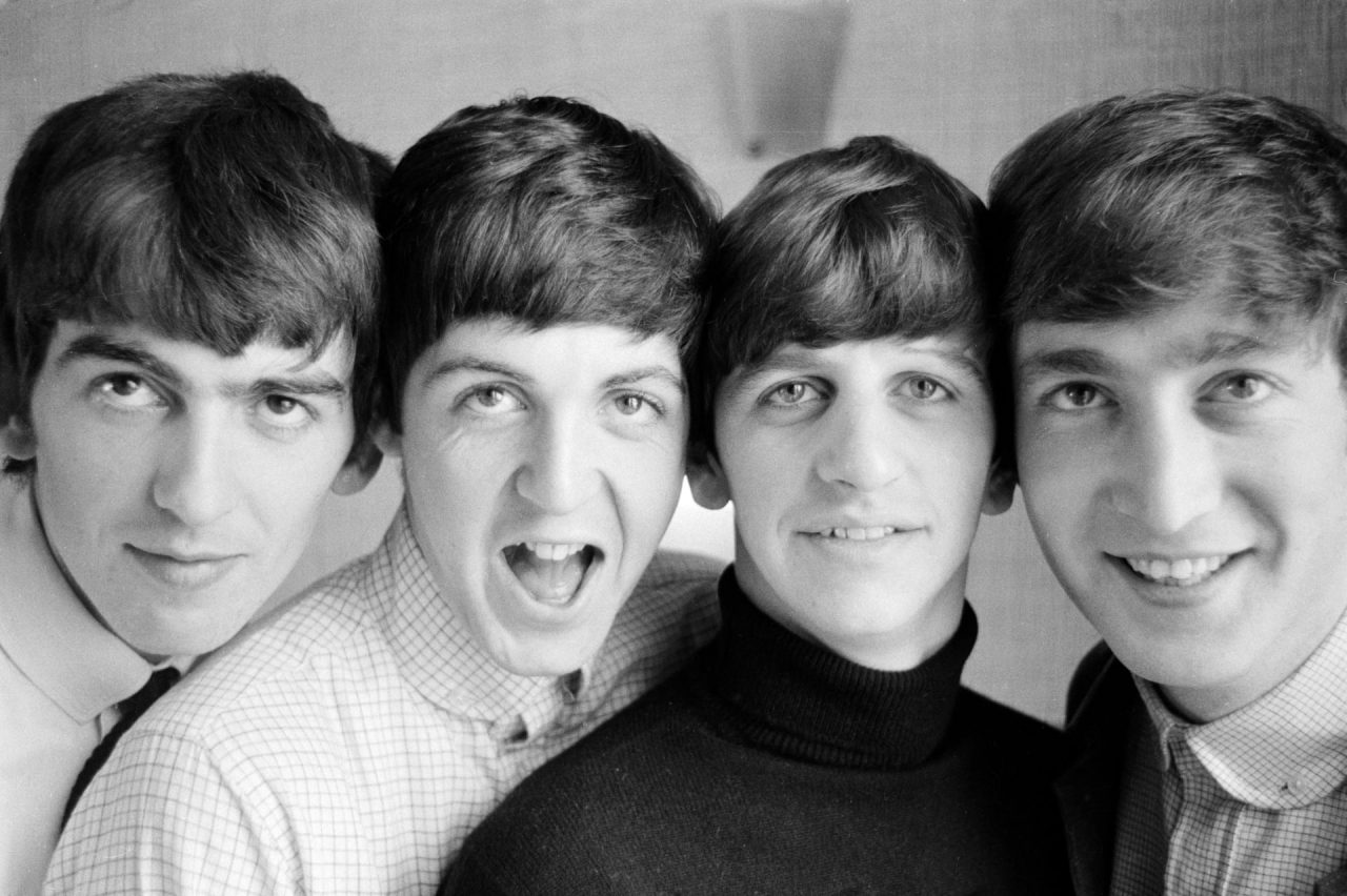 The Beatles at the President Hotel, Russell Square in London, on 12 September 1963. Photograph: Norman Parkinson/Iconic Images