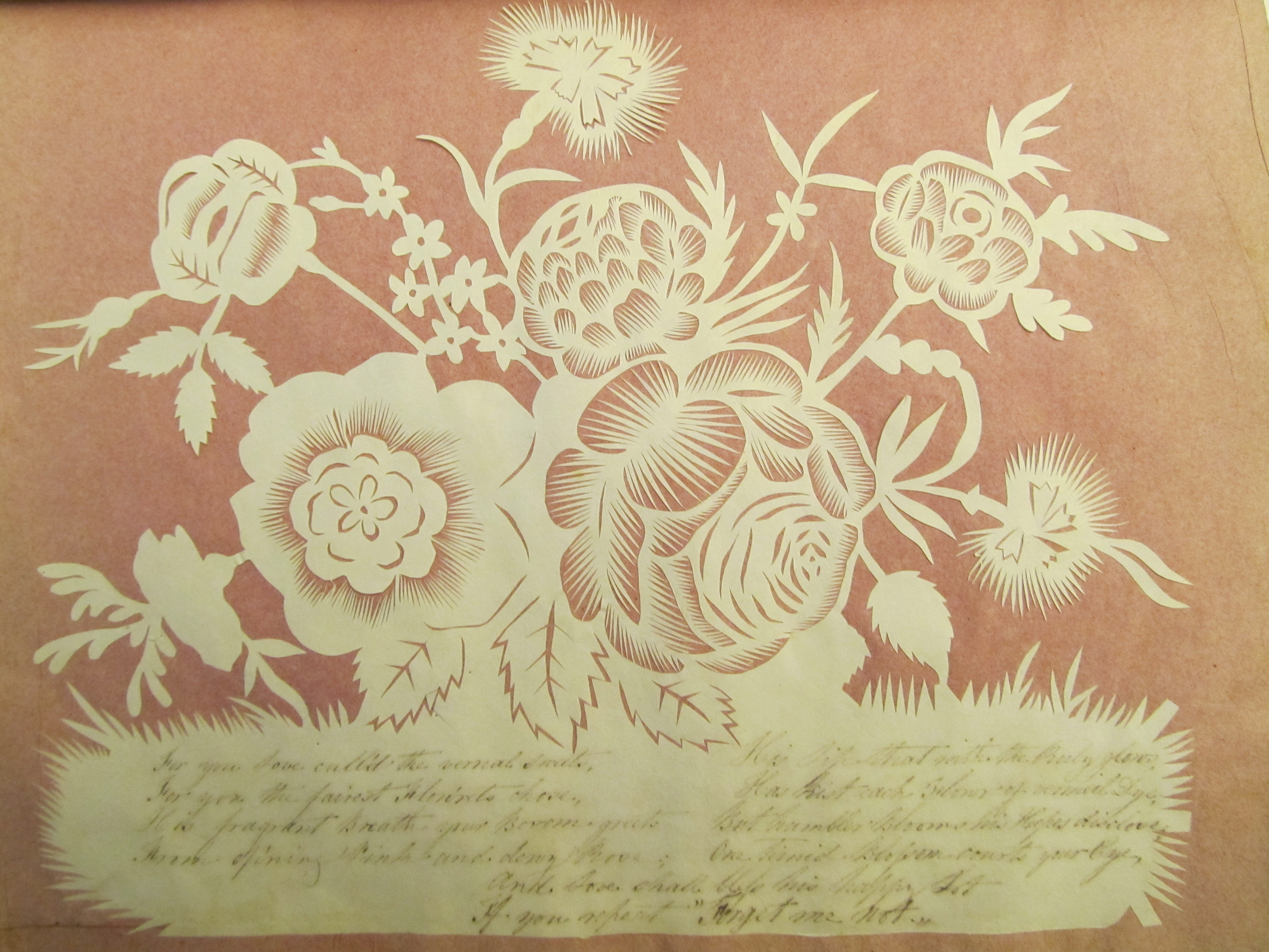 Elizabeth Cobbold's Papercut Invitations to her Annual St. Valentine’s Day Ball