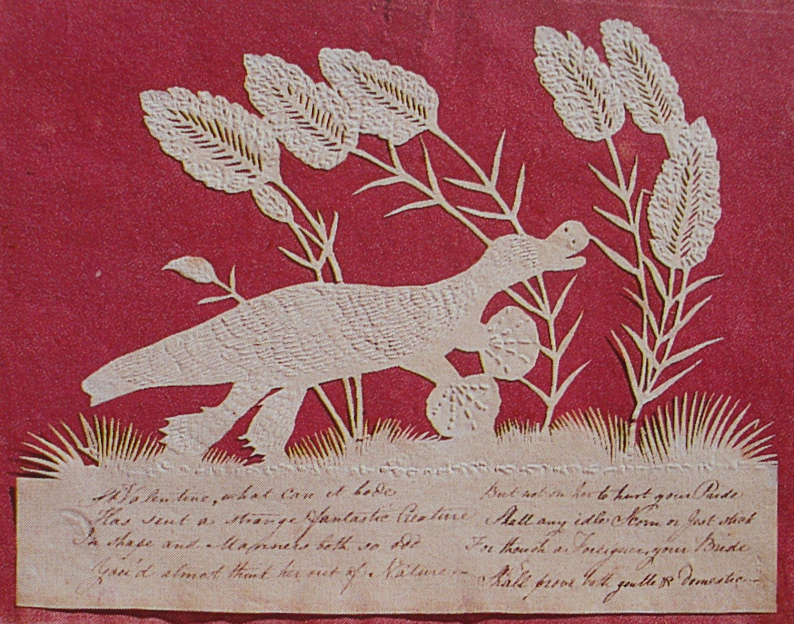 Elizabeth Cobbold's Papercut Invitations to her Annual St. Valentine’s Day Ball